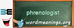 WordMeaning blackboard for phrenologist
